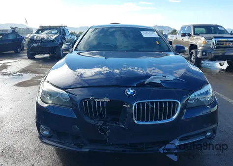 2015 BMW 528I z USA, uszkodzony, nr VIN WBA5A5C54FD514794